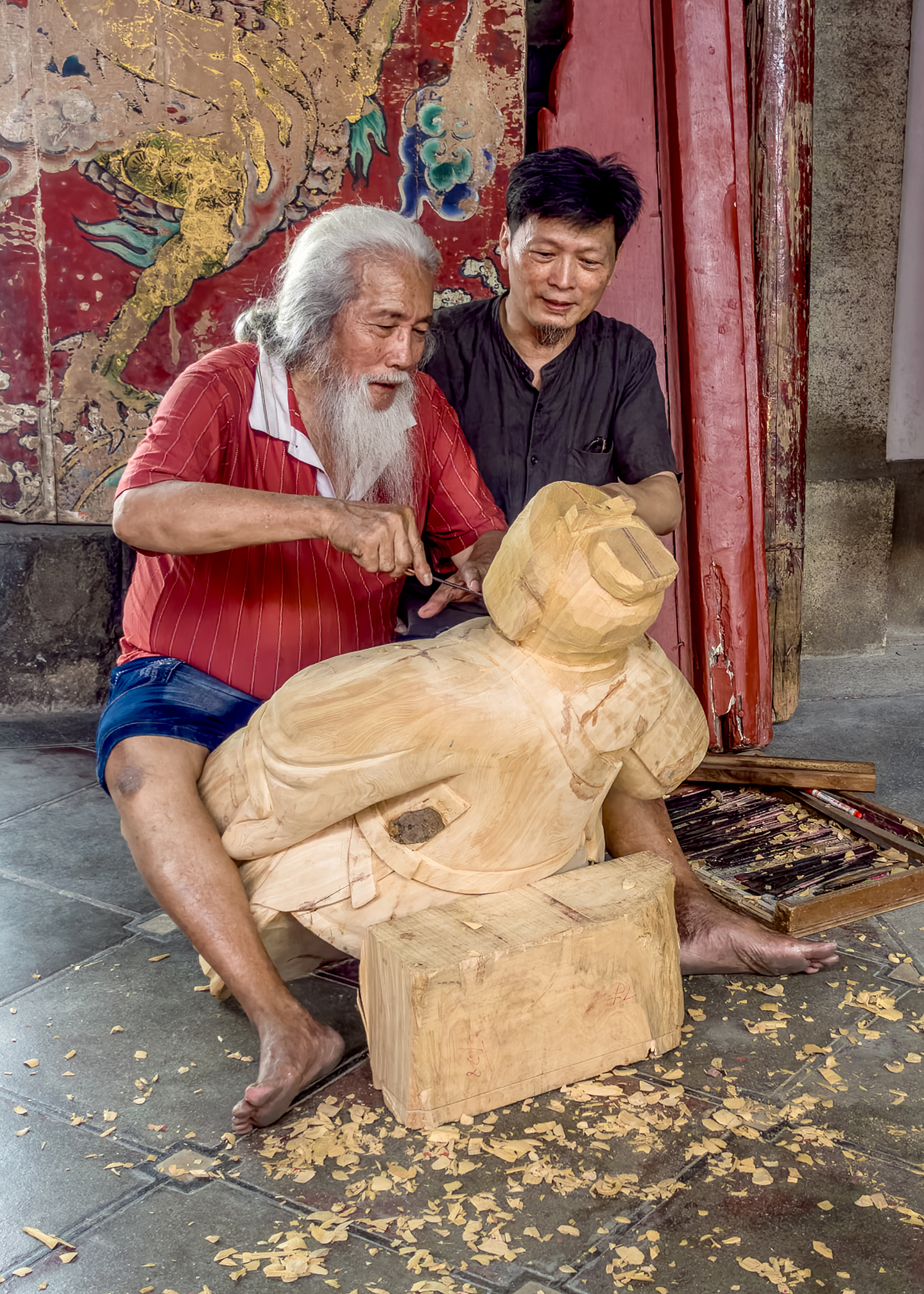 入選 何為今 神像雕刻7